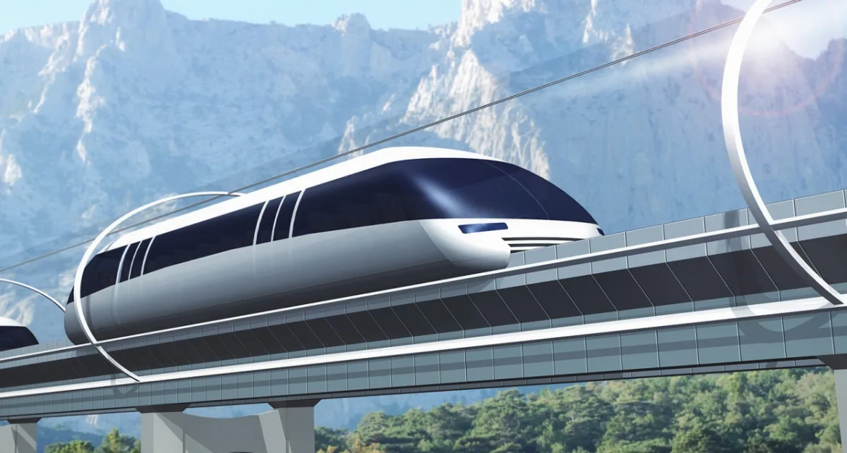 Tecnologia do Hyperloop ainda está em desenvolvimento. Empresa quer criar centro  brasileiro em Contagem (MG). Foto: divulgação/Hyperloop