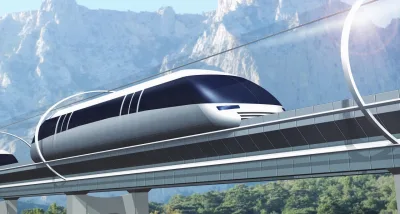 Tecnologia do Hyperloop ainda está em desenvolvimento. Empresa quer criar centro  brasileiro em Contagem (MG). Foto: divulgação/Hyperloop