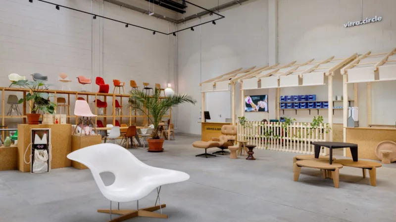Vitra Circle Store está de casa nova, dentro do complexo da marca