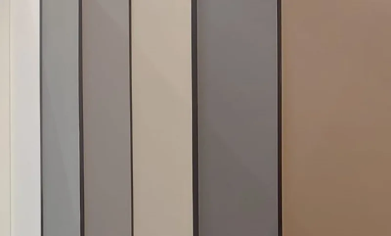 Padrões de cores da linha Acetinatta, da Duratex.