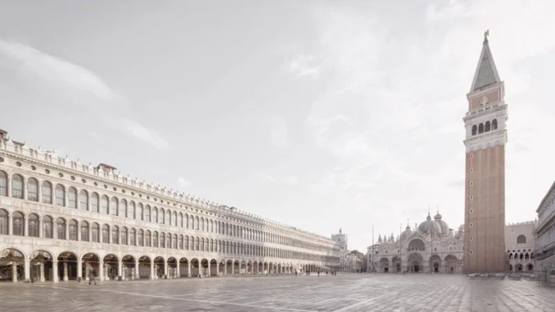 Procuratie Vecchie, em Veneza, na Itália