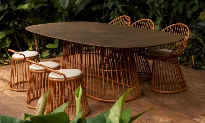 Linha assinada para a Modalle é o primeiro trabalho do designer holandês no Brasil.