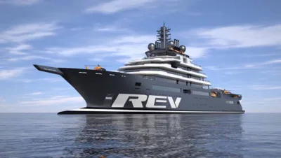 Navio “despoluidor” construído por bilionário do petróleo só ficará pronto em 2026