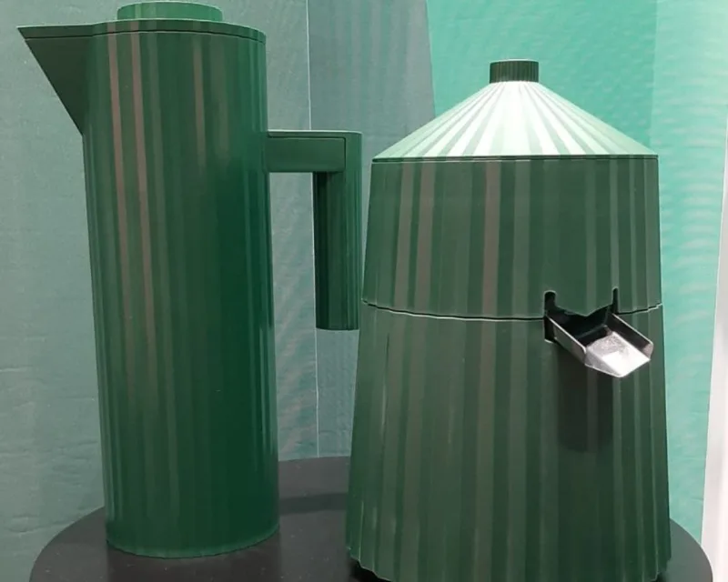 Coleção Plissé, da Alessi, traz eletrodomésticos em novas cores.