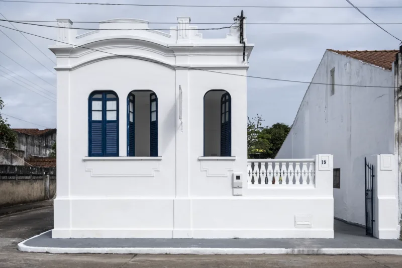 Fachada restaurada do Museu das Cadeiras Brasileiras. Foto: Ruy Teixeira