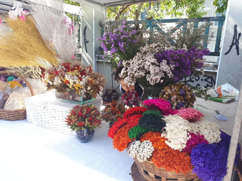 Em arranjos ou avulsas, as flores ajudam a animar os ambientes (Foto: Amanda Milléo / Gazeta do Povo)
