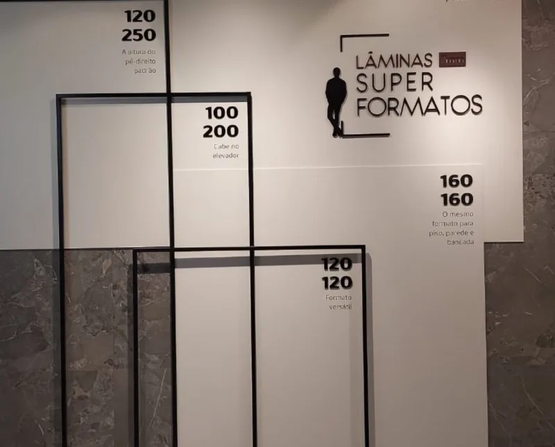 Roca Cerámica inova e traz superformatos ainda maiores.
