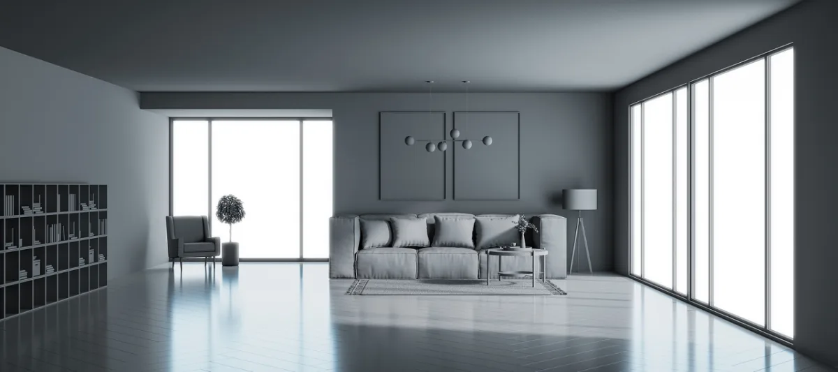 Redução no uso da cor é uma tendência desde 1960 conforme estudo britânico e arquitetura parece seguir no mesmo caminho.