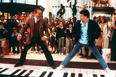 Cena do filme Quero Ser Grande de 1988. Foto: Reprodução. 