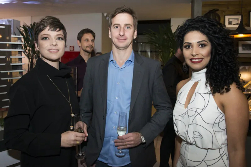 Andressa Gorski, Ricardo Cordeiro e Fernanda Walter. Foto Letícia Akemi/ Gazeta do Povo