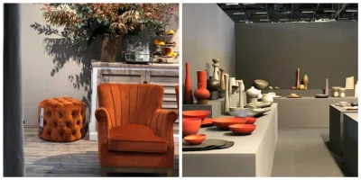 Se você quer apostar em cores na sua decoração, vá de laranja ou verde. Confira outras tendências da Maison & Objet que aconteceu em Paris. Fotos: Juliana Meda / Divulgação  