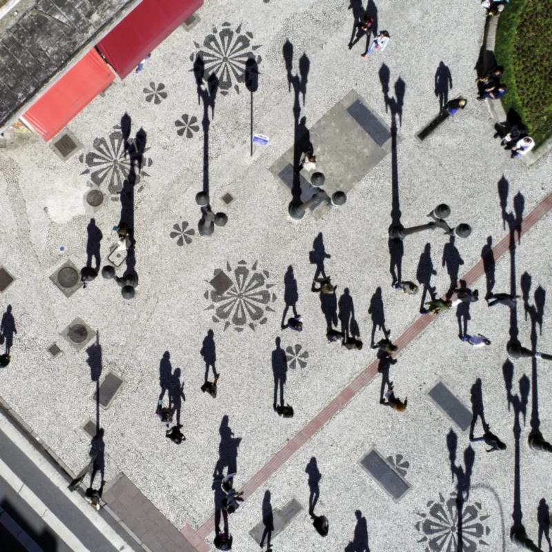 Foto do curitibano Guilherme Pupo que ganhou destaque em prêmio internacional de fotografia com drones. Foto: Guilherme Pupo