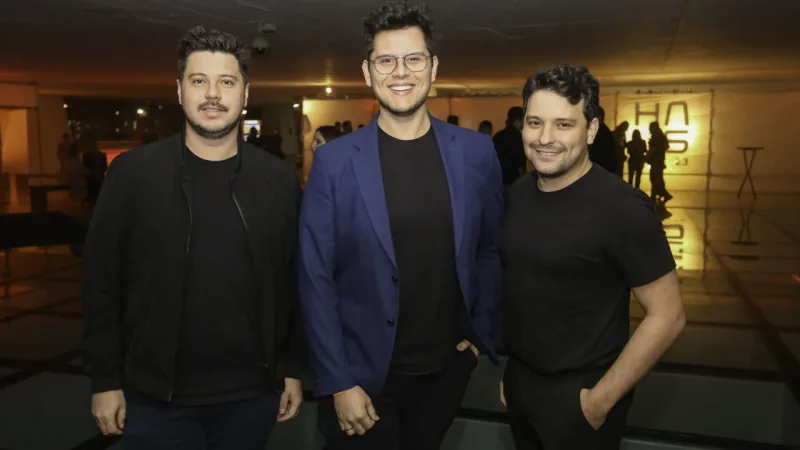 Wilian Rodrigues, André Henning e Eloi Ferreira