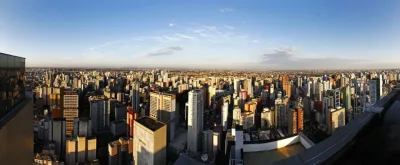 Vista do Universe Life Square, mais alto prédio de Curitiba. Foto: Antônio More/Gazeta do Povo