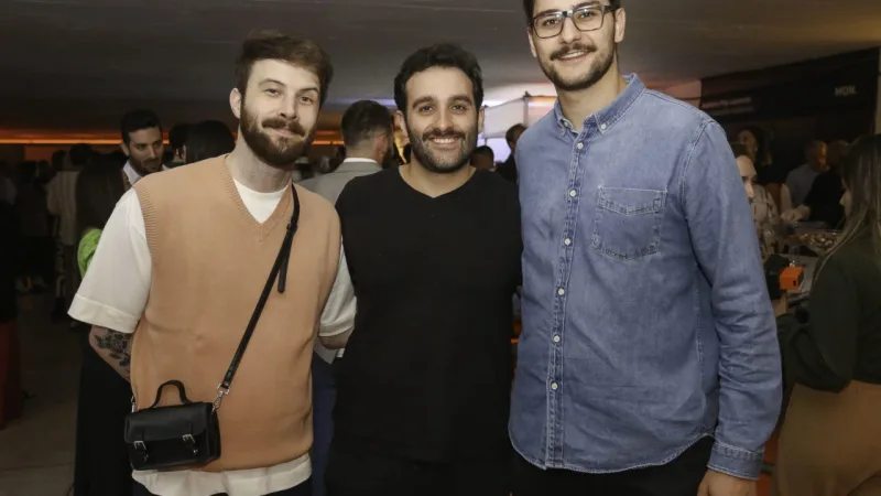 Marques Kampa, Ricardo Pizzichini e Lucas Rodmann