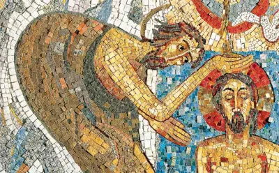 Para autor dos mosaicos gigantes do Santuário de Aparecida, a maior tentação para a igreja é a religião