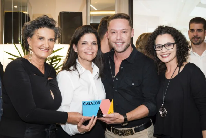 Marina Nessi, Andréa Sorgenfrei, Marcelo Lopes e Daliane Nogueira