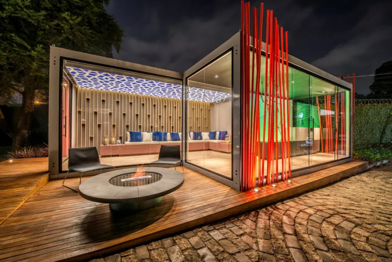 Ambiente Bilheteria da Casa Cor Paraná 2018. Foto: Letícia Akemi / Gazeta do Povo