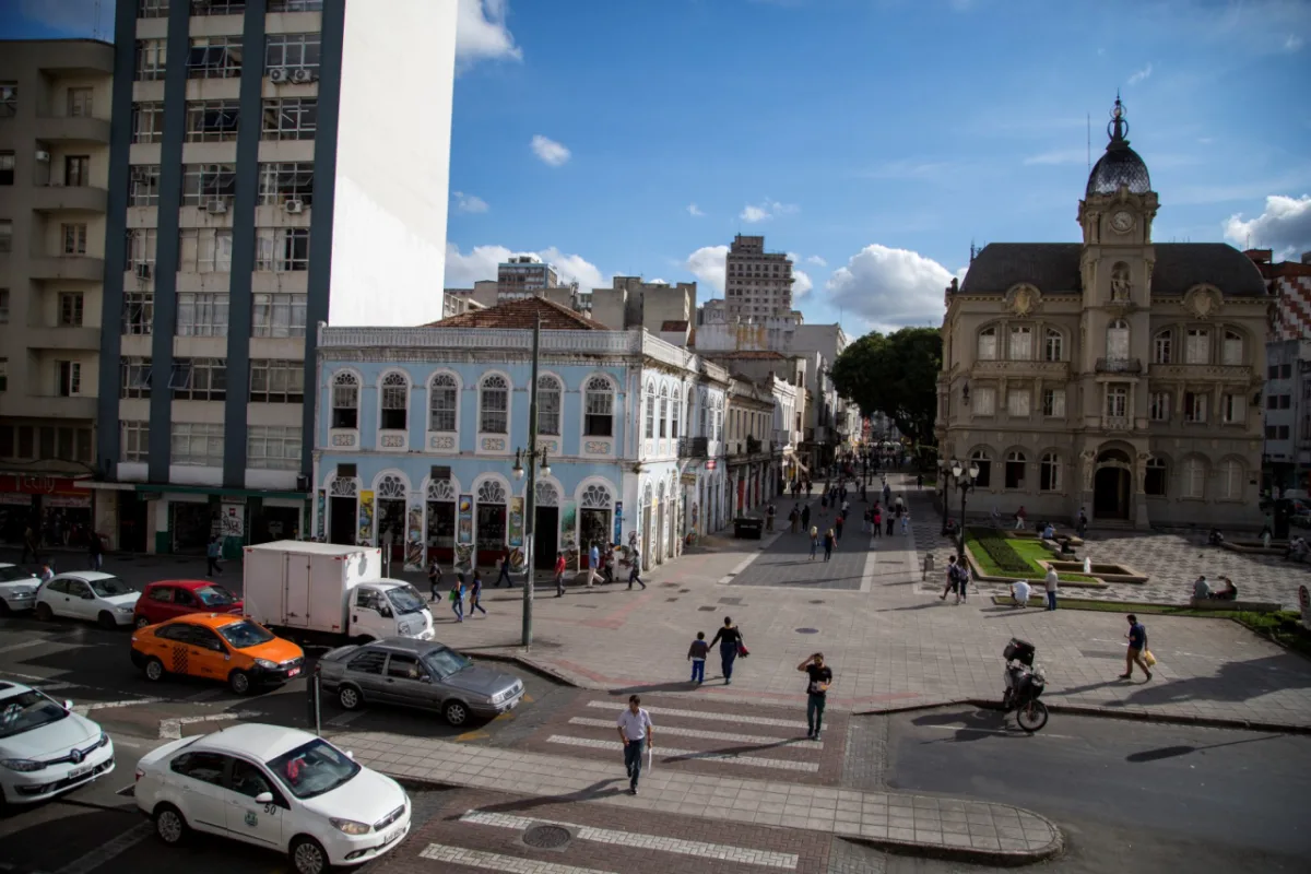 Loja fundada em 1917 é uma das mais antigas e um patrimônio do Centro de Curitiba. Foto: Marcelo Andrade / Gazeta do Povo. 