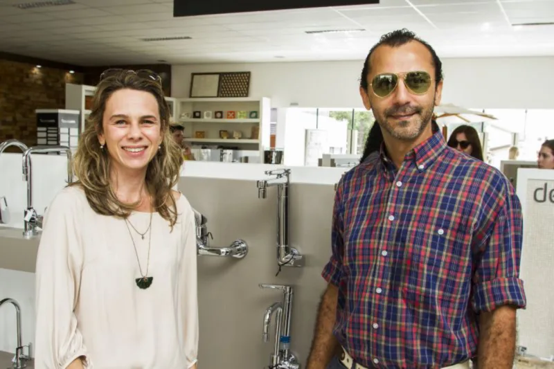 Nani Viana e Charles Bérgamo