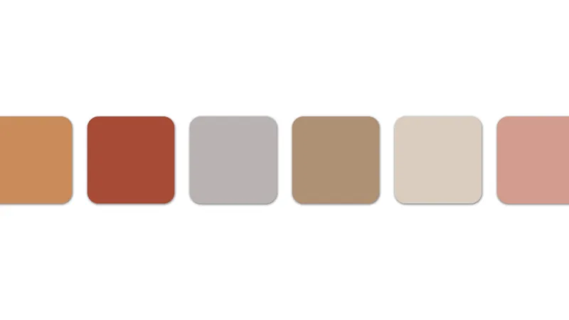 Paleta de cores em tons terrosos foi destaque entre as preferências para os projetos de arquitetura em 2023