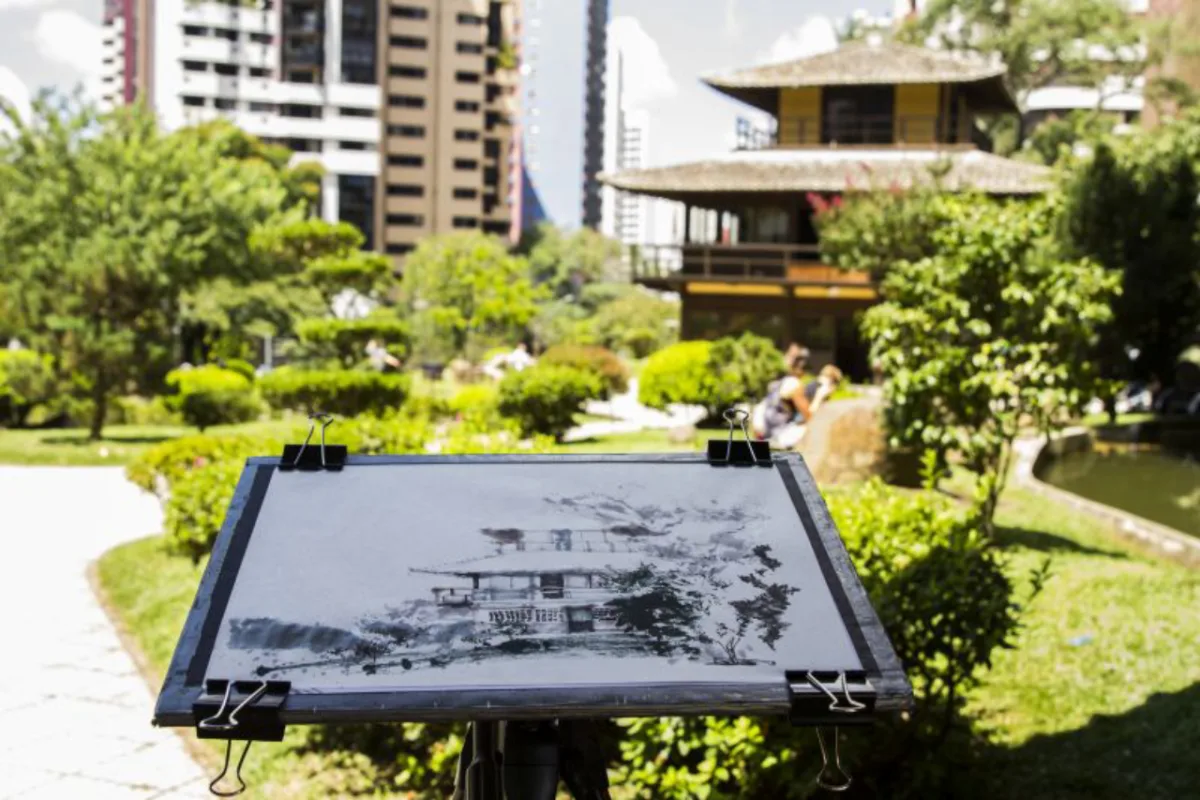 Croquis Urbanos celebra aniversário de cinco anos do grupo com encontro na Praça do Japão