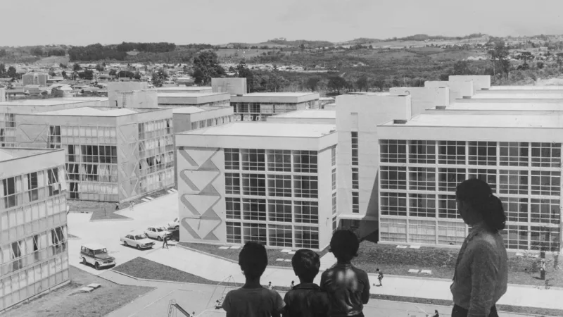 Registro histórico do conjunto Fazendinha