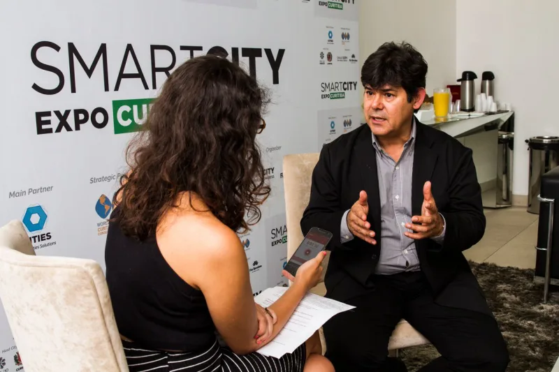 Jorge Perez Jaramillo em entrevista exclusiva para Haus. Foto: Ana Gabriella Amorim/Gazeta do Povo