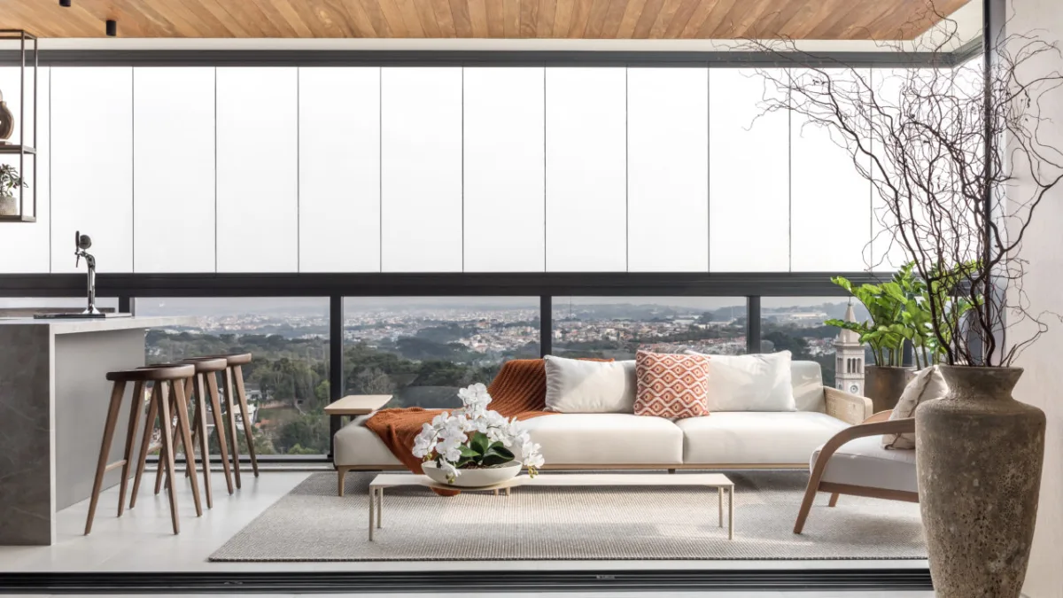 Apartamento projetado por Bárbara Kubrusly