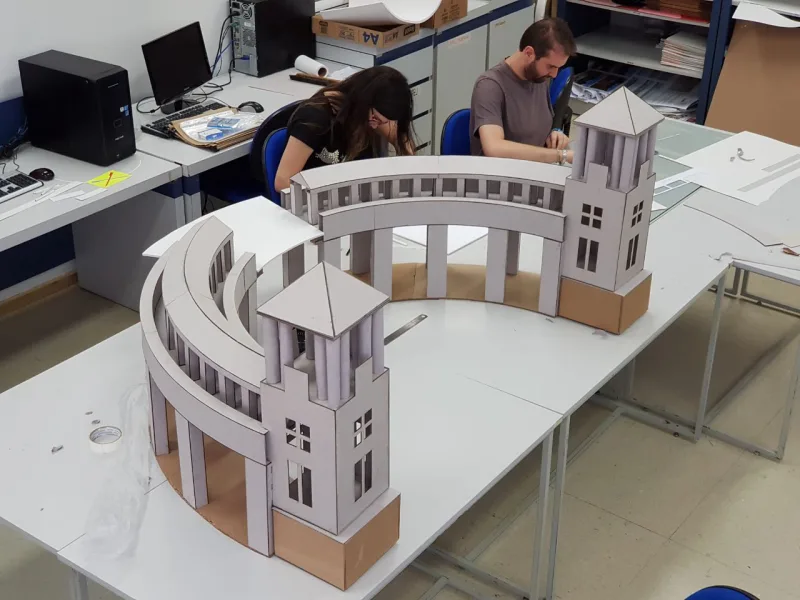 Projeto da Universidade Positivo vai aplicar tecnologia em maquetes táteis para deficientes visuais em pontos turísticos de Curitiba. Foto: Geucimar Brilhador