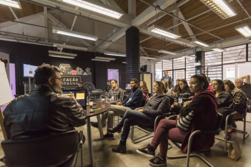 Evento Reação Urbana da Revista HAUS. Local: Engenho da Inovação. R. Engenheiros Rebouças, 1732.