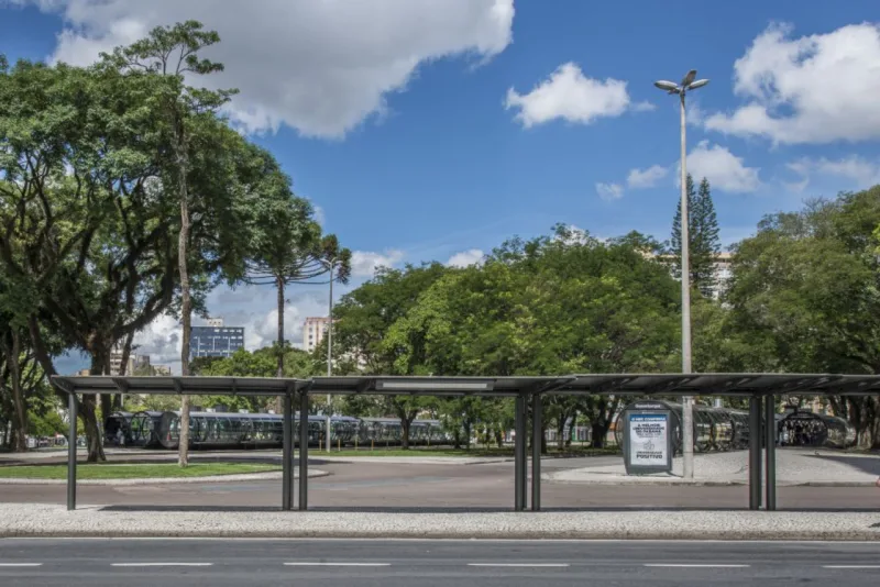 Praça Rui Barbosa. Foto: Letícia Akemi/Gazeta do Povo