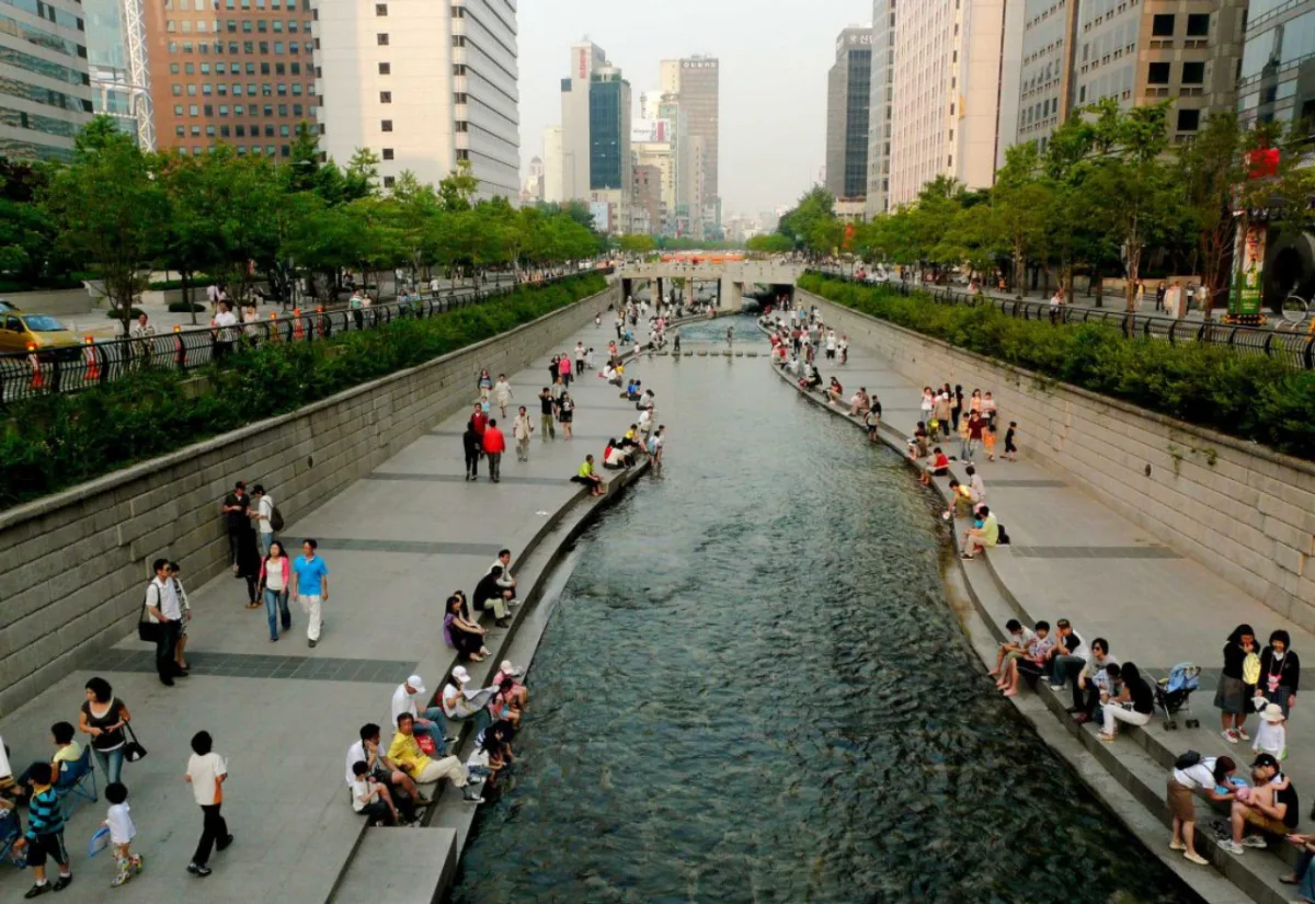 Seul, capital sul coreana, é apontada como exemplo na revitalização urbana. Foto: Divulgação