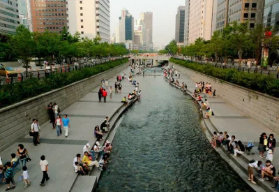 Seul, capital sul coreana, é apontada como exemplo na revitalização urbana. Foto: Divulgação