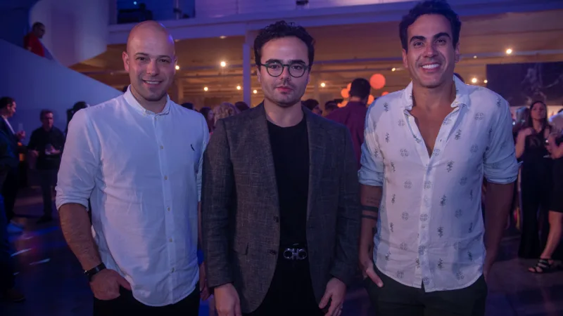 Leandro Lorca, Rodolfo Fontana e Marcos Slaviero.