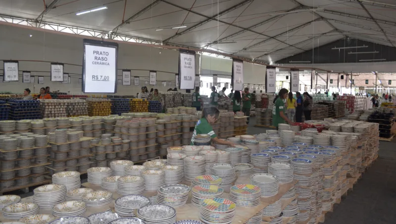 Feirão é oportunidade para renovar as louças para as festas de fim de ano. Foto Divulgação