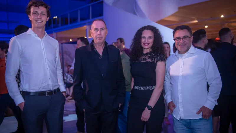 Davi Schlossmacher, Ivan Wodzinsky, Daliane Nogueira e Marcelo Fogaça.