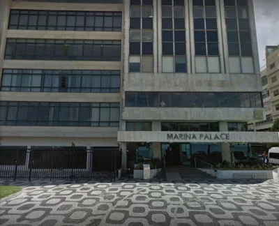 Hotel Marina Palace Leblon está fechado para reforma e antigo mobiliário será leiloado pela Sold. Foto: Reprodução 