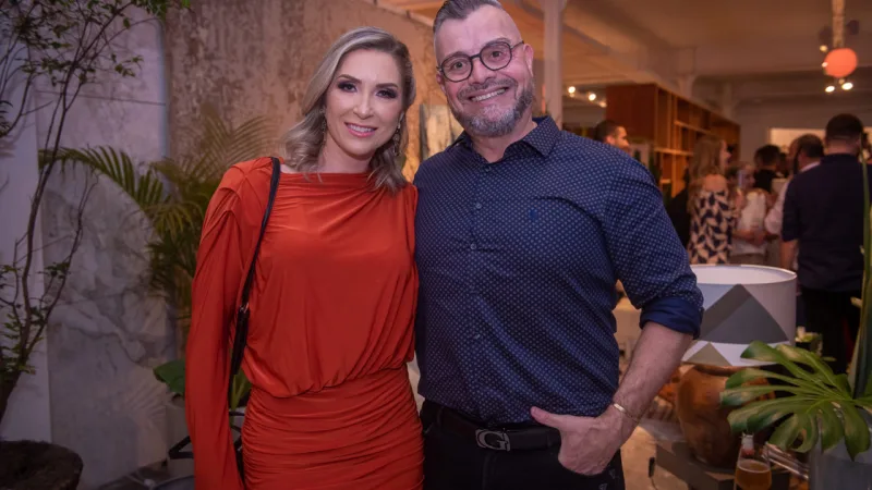 Anelise e Marlon Triches.