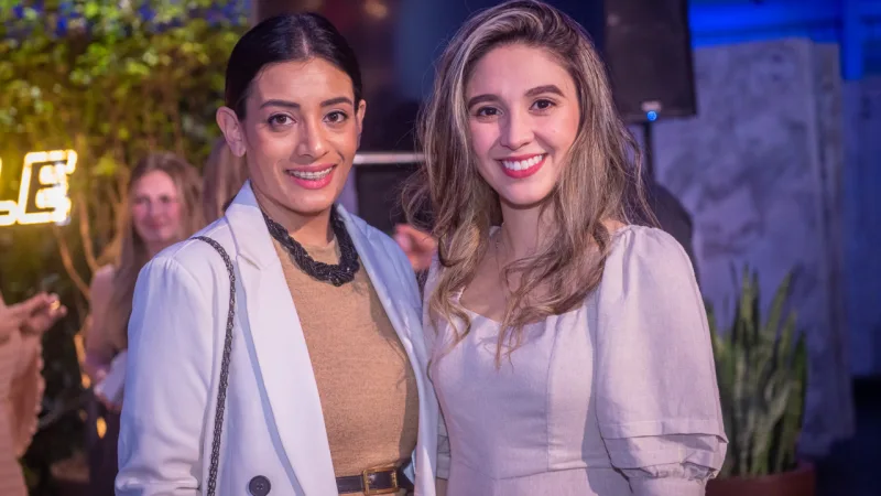 Marcela Salles e Kathlen Gomes.