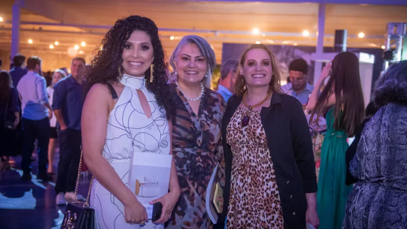 Fernanda Walter, Jane Dias e Daniele Branco.