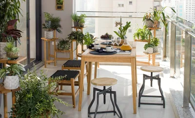 Os acessórios podem fazer a diferença na decoração da área externa. Foto: TokStok/ Reprodução