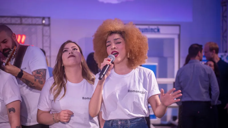 Música e emoção na festa do Anuário HAUS 2022.