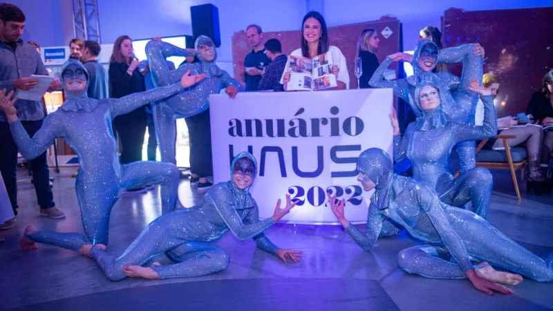 A celebração do Anuário HAUS 2022 teve música, dança e arte. Tudo para celebrar a arquitetura e decoração.