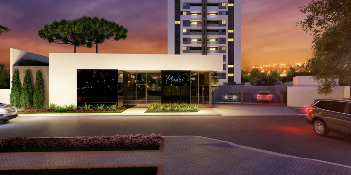 Projeção de como será a fachada do Madri, novo empreendimento da Vanguard. Foto: Divulgação/Vanguard