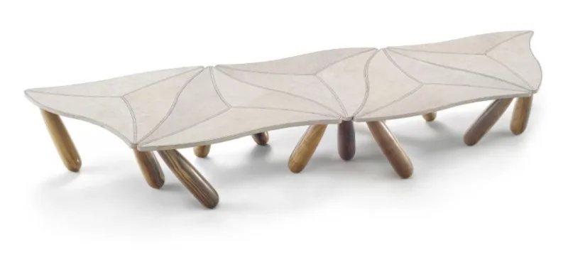 Guttierrez buscou materiais sustentáveis para a produção das peças. Foto: Studio Abruzzo/Divulgação.