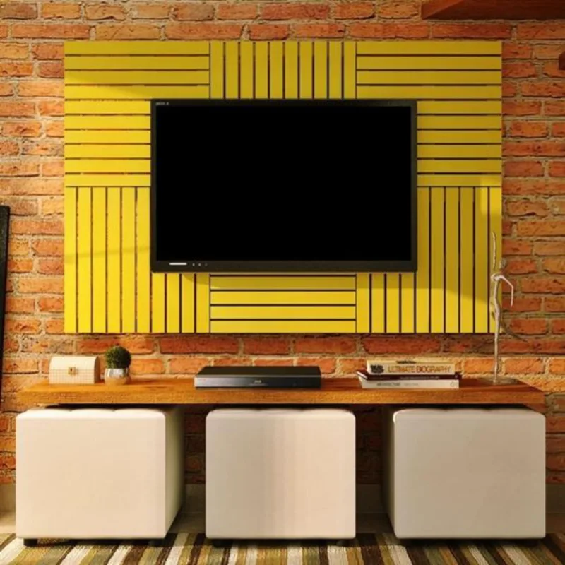 Cores vibrantes dão um ar mais moderno para o ambiente. Foto: Pinterest