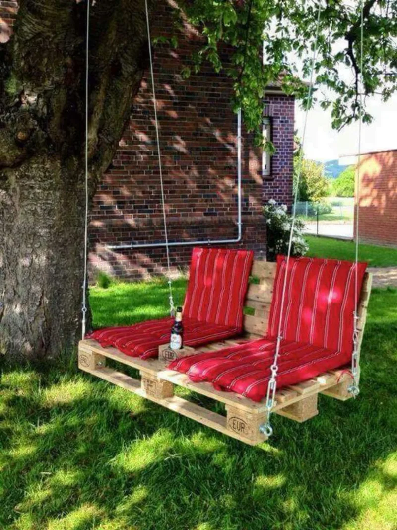 Um jardim pode ficar bem mais aconchegante com boas ideias. Foto: Pinterest