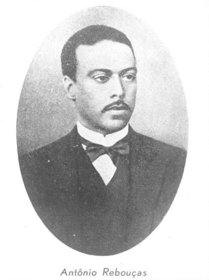 Antônio Rebouças, engenheiro que construiu a estrada de ferro Curitiba-Paranaguá com o irmão André, homenageados com o nome do bairro. Foto: Rodolfo Bernardelli / Wikicommons