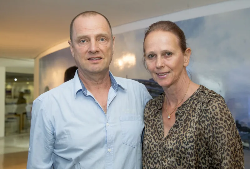 Gundolf Schimdt e Betina Schimdt. Foto: Hugo Harada/Gazeta do Povo